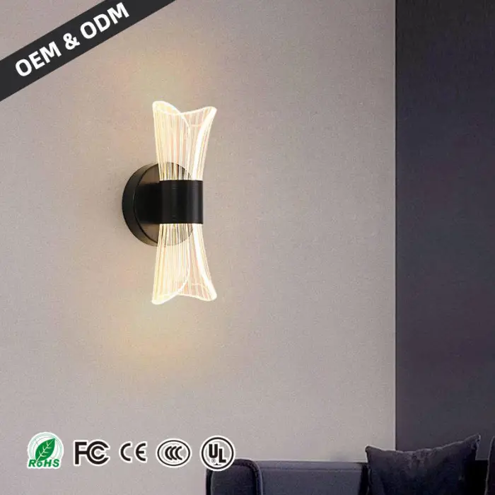 LED Wall Lamp Adjustable Bedside Wall Lamps Bedroom Home Corridor Interior Staircase Modern Home Indoor Wall Lamp — image 7