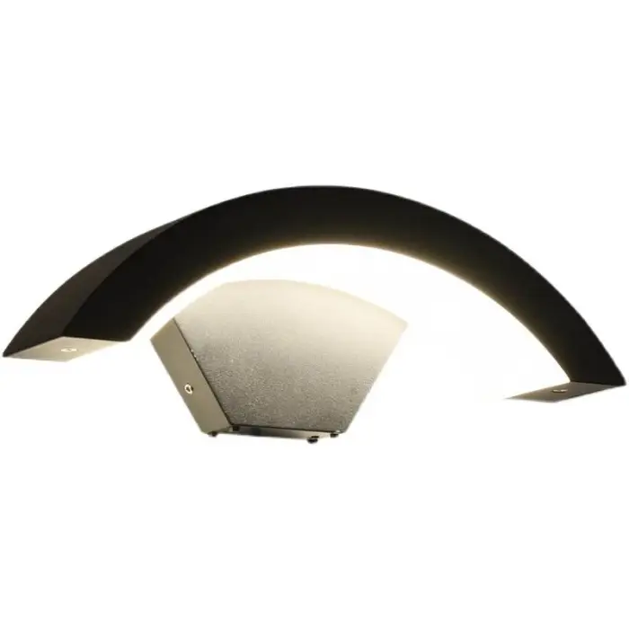Wholesale Modern Motion Sensor Waterproof LED Fan-shaped Lamp Wall Light Aluminum Living Room 3500K Warm White 50000 Ra80 3-Year — image 6
