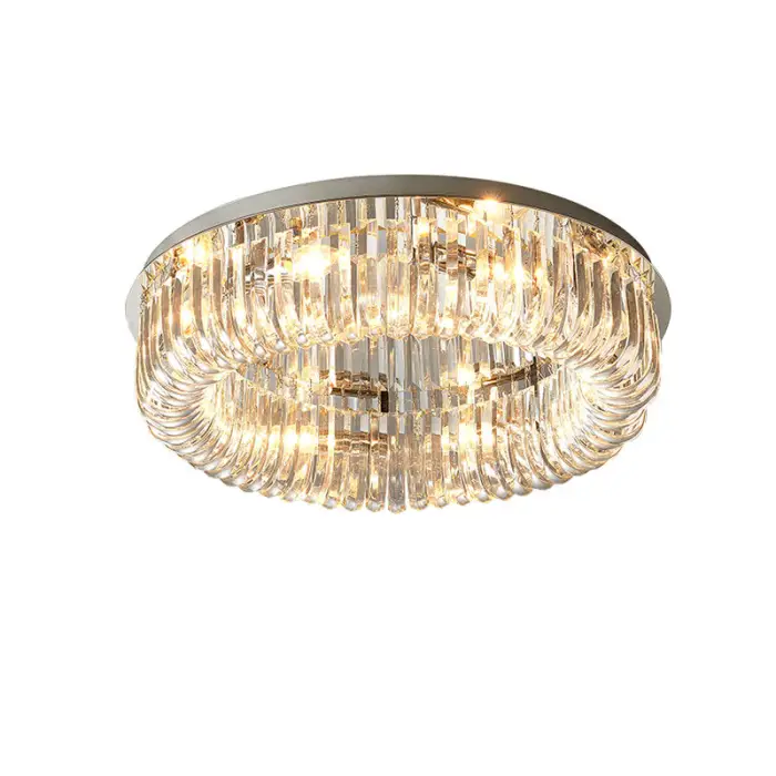 Modern Creative Circular Bedroom LED Ceiling Light Modern Minimalist Light Luxury Style Room Lighting Fixtures — image 3