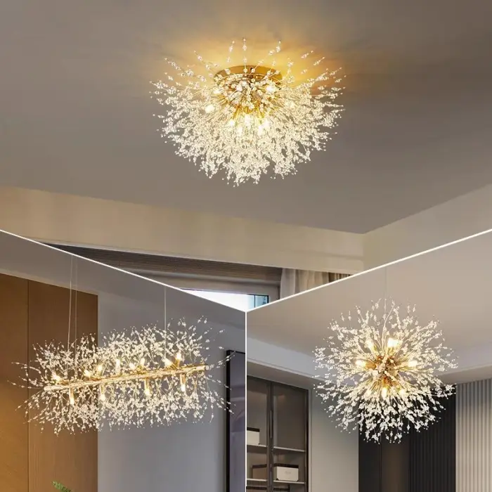 Modern Nordic Pendant Lamp LED Ceiling Hanging Chandelier Loft Living Dining Room Kitchen Indoor Lighting Fixture — image 5