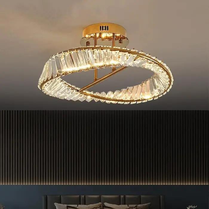 Hanging Lamps for Ceiling Crystal Chandelier Lighting Luxury Ceiling Lights for the Bedroom LED Chandelier for Living Room — image 3