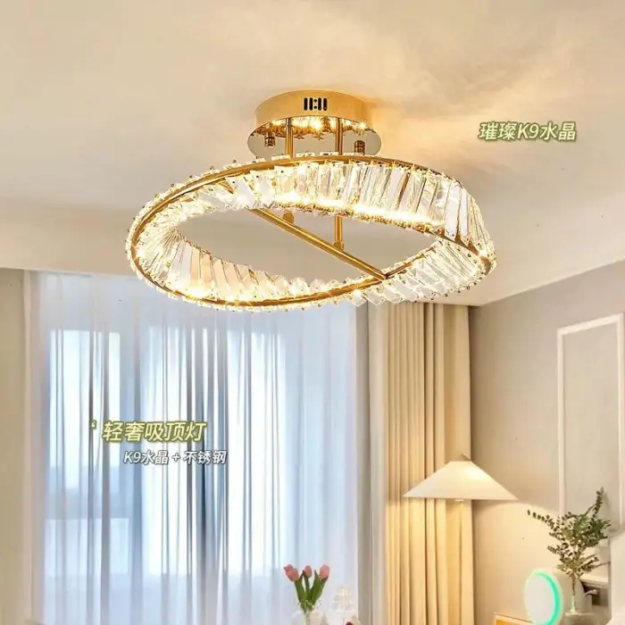 Hanging Lamps for Ceiling Crystal Chandelier Lighting Luxury Ceiling Lights for the Bedroom LED Chandelier for Living Room — image 4