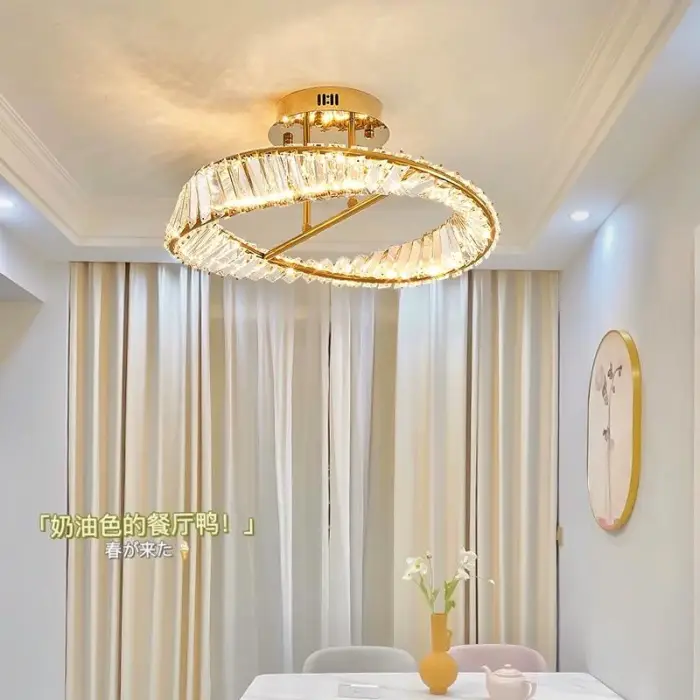 Hanging Lamps for Ceiling Crystal Chandelier Lighting Luxury Ceiling Lights for the Bedroom LED Chandelier for Living Room — image 5
