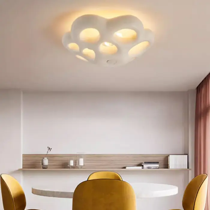 Modern Round Shape Led Ceiling Light Bedroom Surface Mounted Living Room Dining Table Round Ceiling Lamp — image 6
