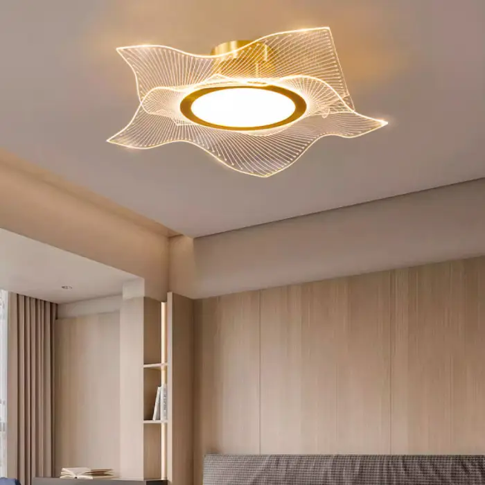 2024 New Room Lamp Simple Modern Living Room Lamp Study LED Master Bedroom Ceiling Light — image 4