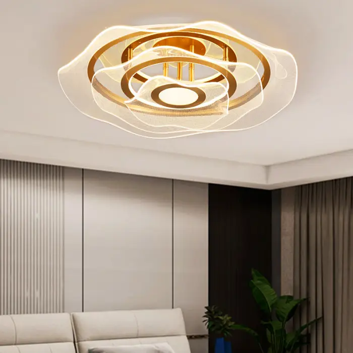 2024 New Room Lamp Simple Modern Living Room Lamp Study LED Master Bedroom Ceiling Light — image 6