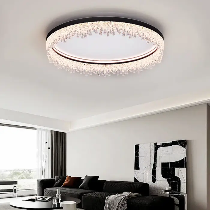 Modern Minimalist LED Ceiling Light Indoor Living Room Bedroom Kitchen Dining Room Study Decoration Ceiling Lamp — image 6