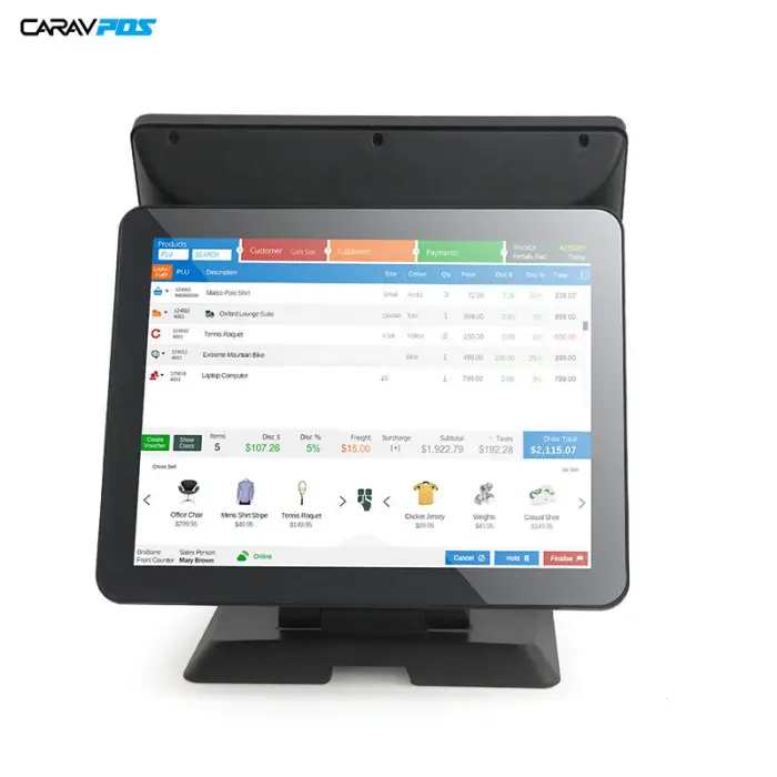 Point of Sale System Caja Registradora for Cashier Terminal With Printer Cash Drawer Pos System — image 3