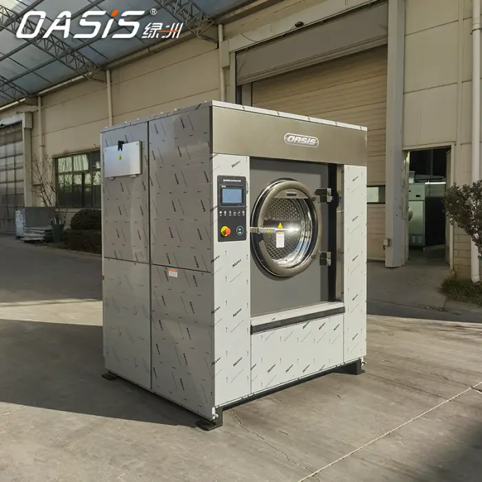 Oasis 60Kg Laundry Machine Industrial Washing Fully Automatic Soft Mount Stainless Steel Industrial Laundry Washing Machine — image 4
