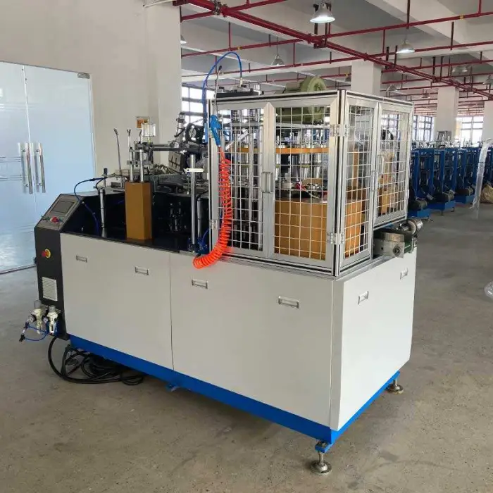Young Bamboo Disposable Paper Cup Machinery Coffee Paper Cup Making Machine — image 3