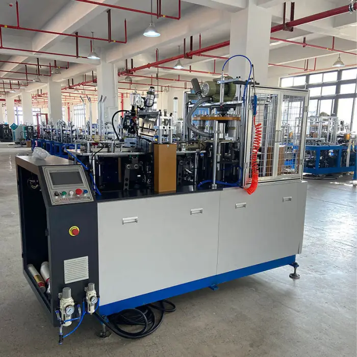 Young Bamboo Disposable Paper Cup Machinery Coffee Paper Cup Making Machine — image 4