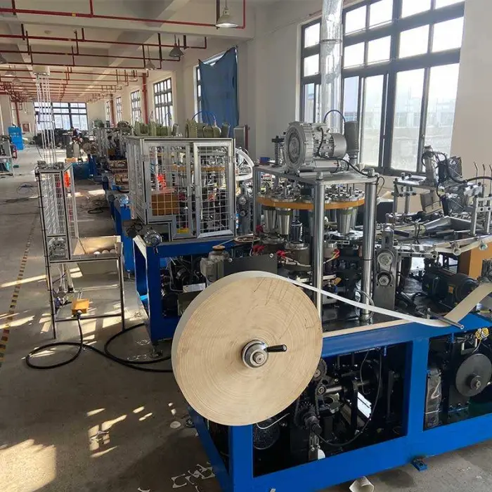Young Bamboo Disposable Paper Cup Machinery Coffee Paper Cup Making Machine — image 6