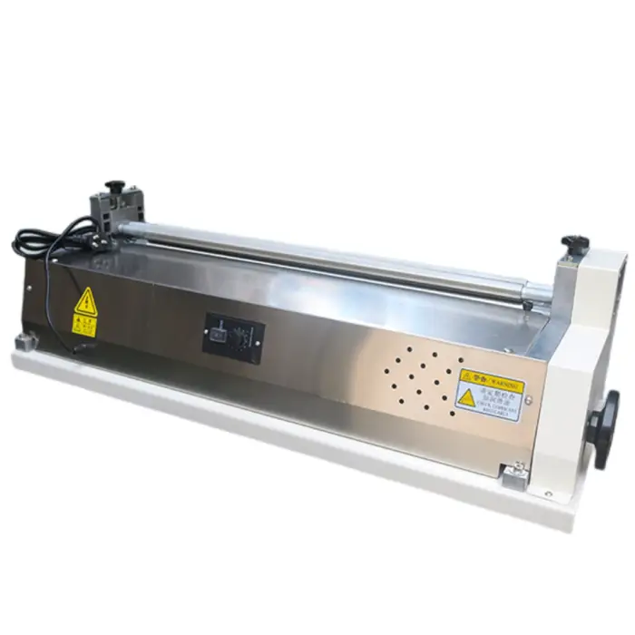 Hotmelt Glue Spreading Pasting Applicator Hot Melt Glue Machine Adhesive Coating Spreader Leather Paper Gluing Machine for Sale — image 6