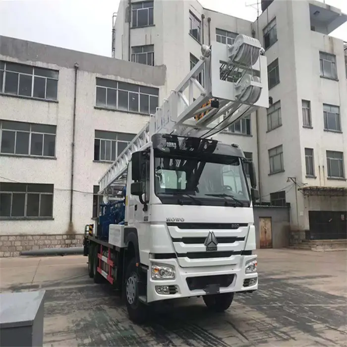 Water Well 300M Truck Mounted Drilling Rig Used Portable Water Well Drilling Rigs for Sale — image 2