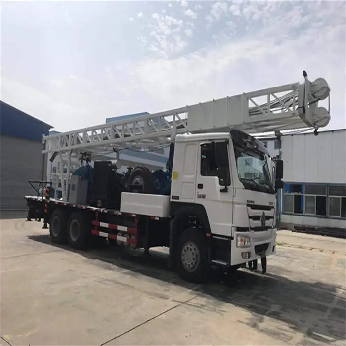 Water Well 300M Truck Mounted Drilling Rig Used Portable Water Well Drilling Rigs for Sale — image 5
