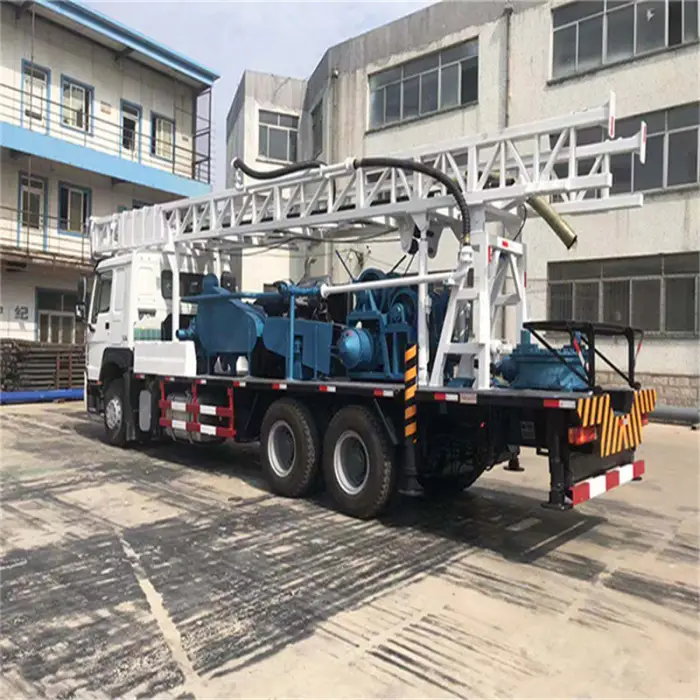 Water Well 300M Truck Mounted Drilling Rig Used Portable Water Well Drilling Rigs for Sale — image 6