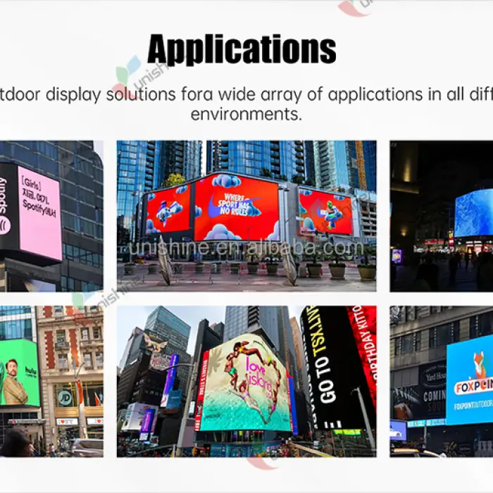 Energy-saving Big Digital Outdoor Led Billboard Screen 5m X 4m CE ROHS FCC Certified for Shopping Mall — image 3