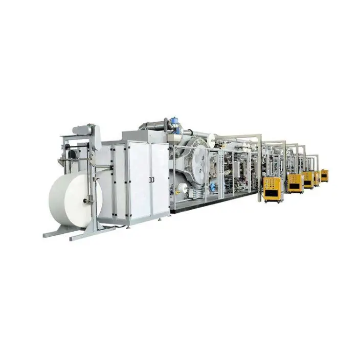 Baby Diaper Machine Full Servo Automatic Machine Making Baby Diapers Production Line From China — image 4