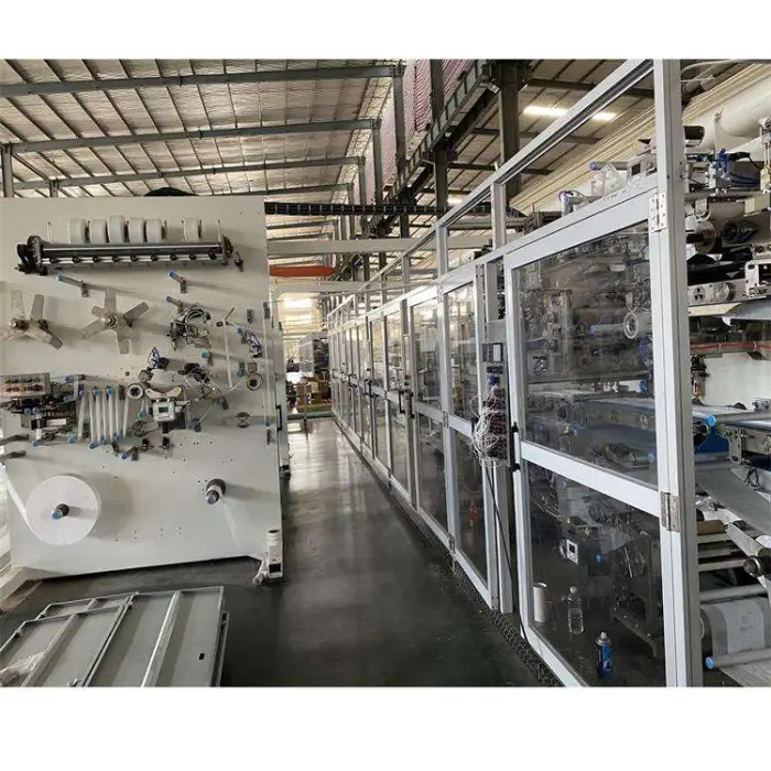 Baby Diaper Machine Full Servo Automatic Machine Making Baby Diapers Production Line From China — image 7