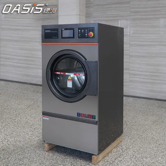 Commercial Stainless Steel Fully Automatic Tumble Dryer 290Kg ISO 9001 Certified Gas Electric CE Certified 2-Year Laundry Cold — image 4