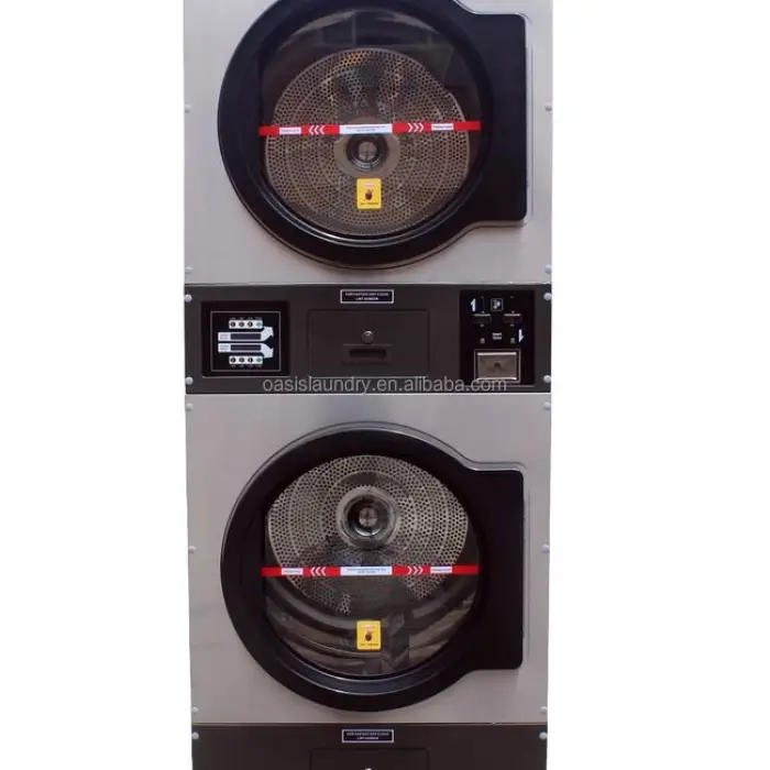 10kg Fully Automatic Double Stacked Washer and Dryer with Energy Saving and Cold Water Cleaning — image 3