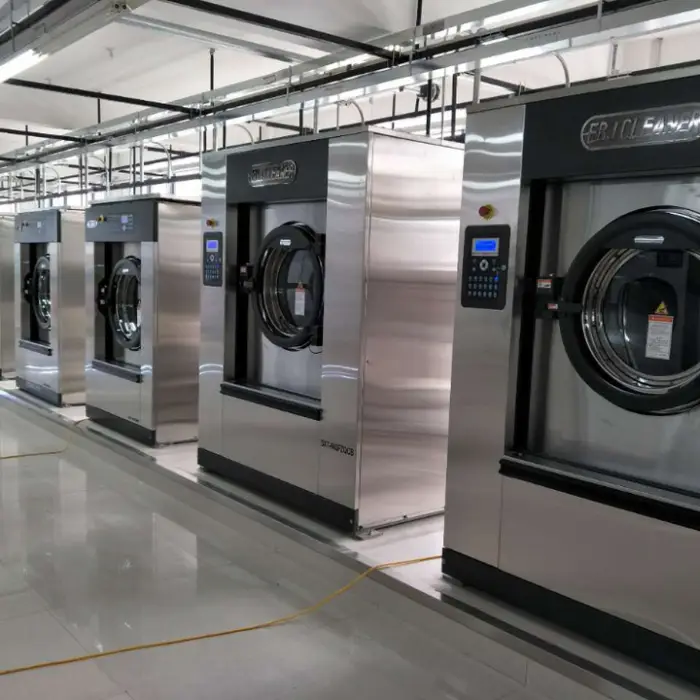 New Industrial Textile Washer Extractor 15Kg Touch Screen Washing Machine Immersion/Soak Cleaning 2-Year Warranty for Laundry — image 7