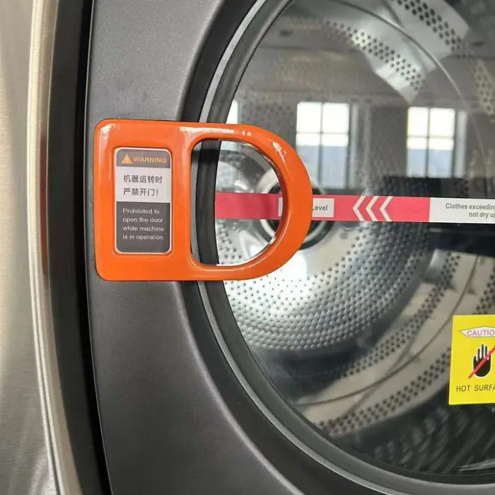 Oasis 10kg Stainless Steel Fully Automatic Gas Dryer Washer Combo 2-way Inner Drum Cold Water Cleaning LED Commercial Laundry — image 7