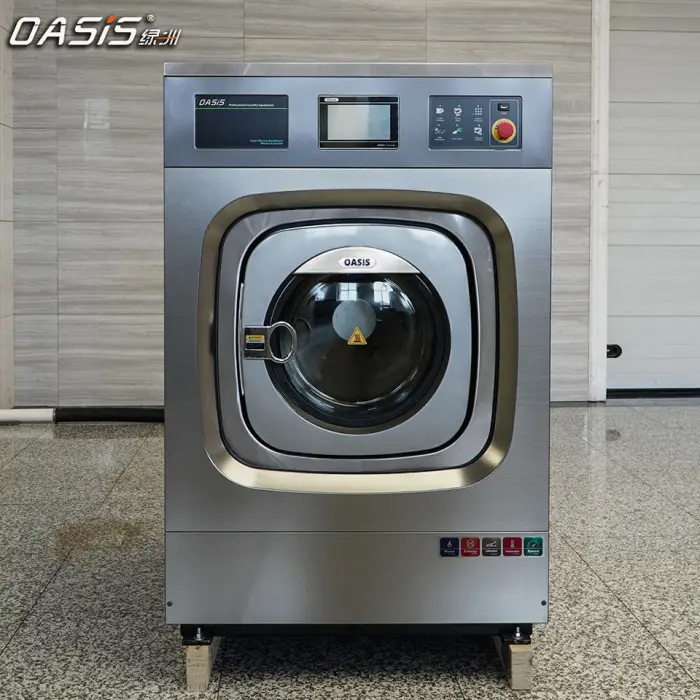 Fully Automatic Stainless Steel 10/15/20/25Kg Washer Extractor with Steam Heating and AC220V/380V for Industrial Commercial Use — image 5