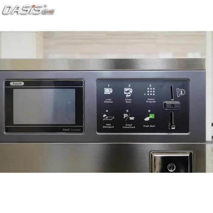 Fully Automatic Stainless Steel 10/15/20/25Kg Washer Extractor with Steam Heating and AC220V/380V for Industrial Commercial Use — image 6