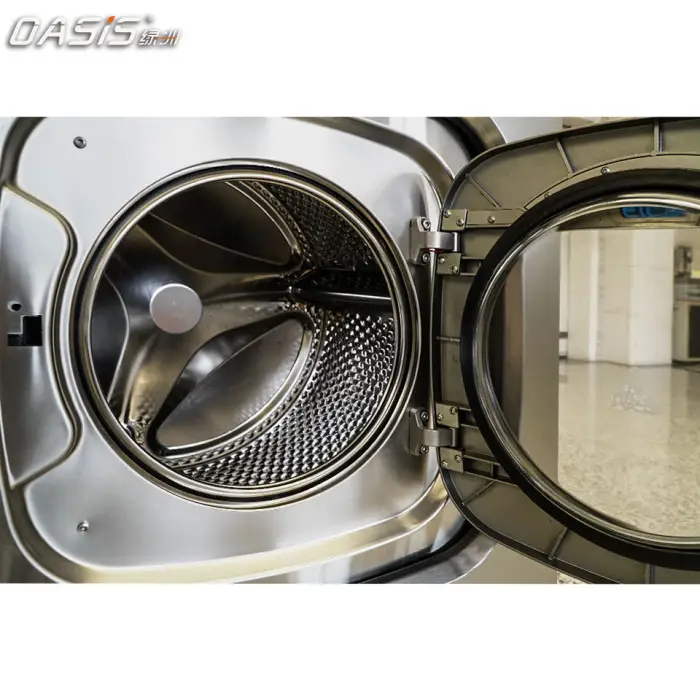 Fully Automatic Stainless Steel 10/15/20/25Kg Washer Extractor with Steam Heating and AC220V/380V for Industrial Commercial Use — image 7