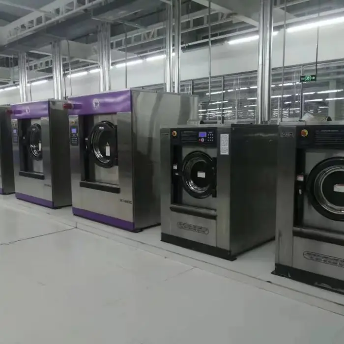 New 25Kg Hospital Industrial Textile Laundry Equipment Washer Extractor Dryer Full Automatic Elution Dual-Purpose Machine Oasis — image 6