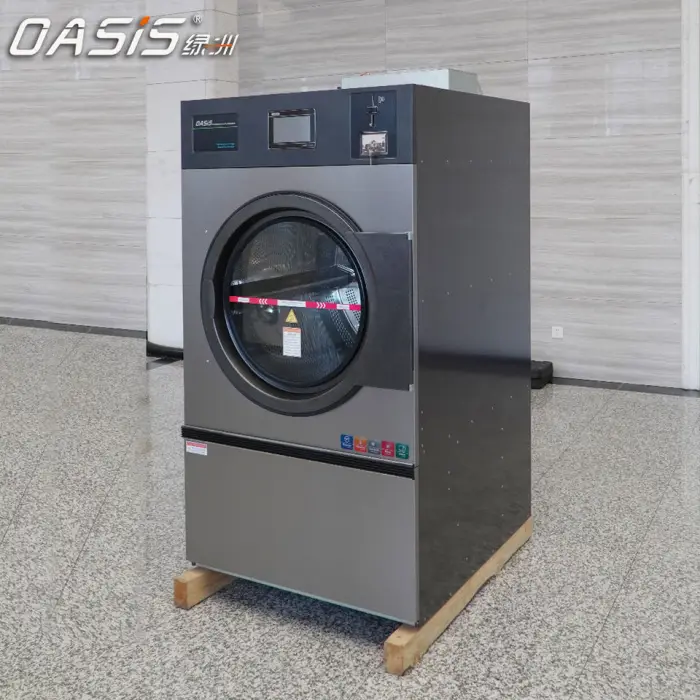 Oasis Lavadora Industrial 25kg Automatic Energy Efficient Tumble Dryer for China Commercial Laundry Equipment — image 3