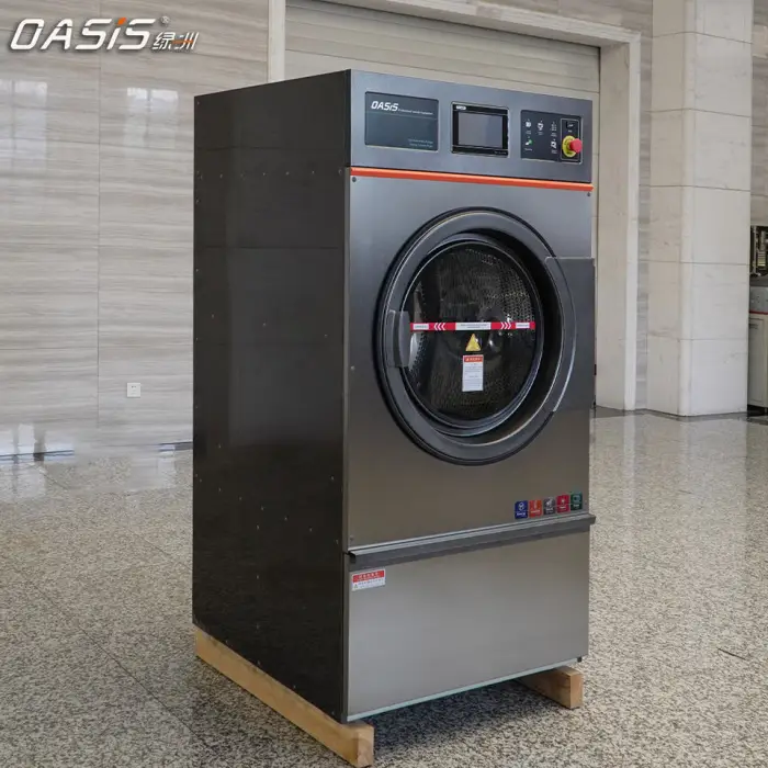 Oasis Lavadora Industrial 25kg Automatic Energy Efficient Tumble Dryer for China Commercial Laundry Equipment — image 7