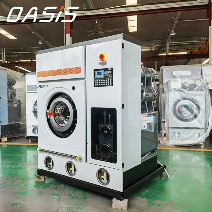 OASIS Multi -Solvent 12/15/30kg Dry Cleaning Machine Good Price Chemical Equipment Less Aggressive for Clothes — image 2