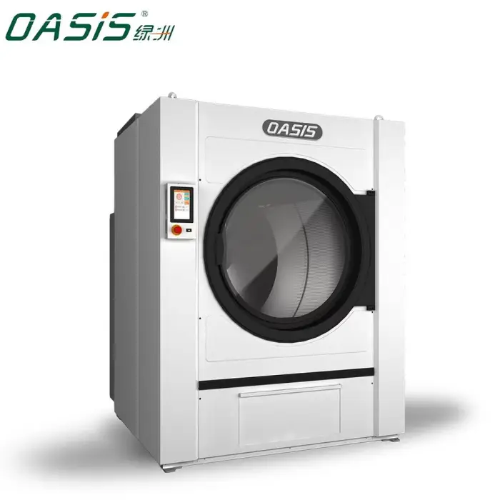 OASIS Factory Manufacturer 50kg Tumble Dryer Heavy Duty Touch Screen Resist Rust and Fingerprints for Laundry Equipment — image 4