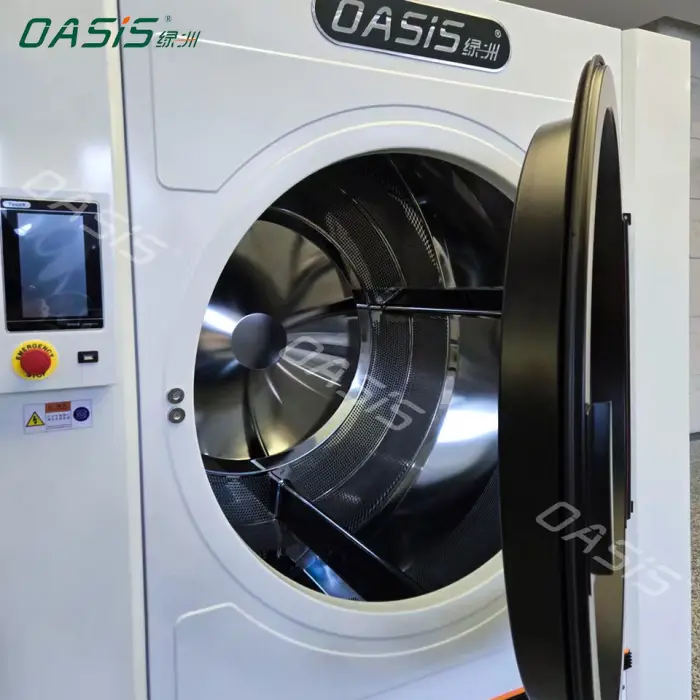 OASIS Factory Manufacturer 50kg Tumble Dryer Heavy Duty Touch Screen Resist Rust and Fingerprints for Laundry Equipment — image 7