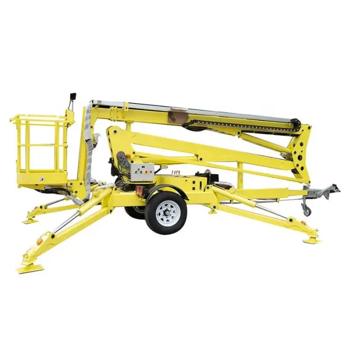 6m to 20m Towable Trailer Mounted Mini Boom Lift Articulated Boom Lift — image 3