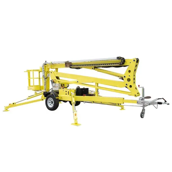 6m to 20m Towable Trailer Mounted Mini Boom Lift Articulated Boom Lift — image 4