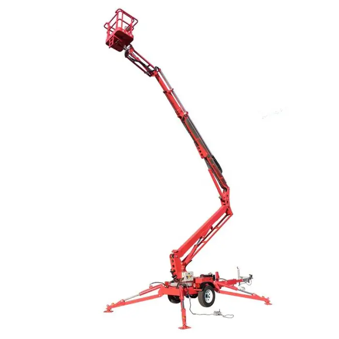 6m to 20m Towable Trailer Mounted Mini Boom Lift Articulated Boom Lift — image 5