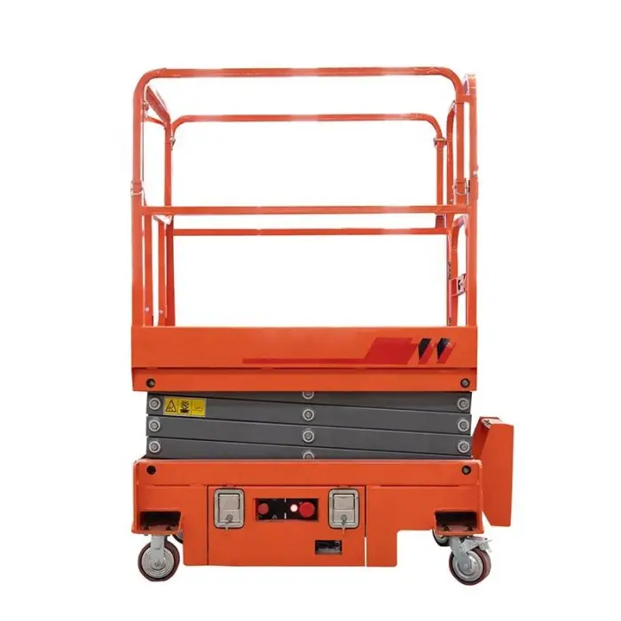 Factory Price Supplied 3m Hydraulic Mini Aerial Telescopic Portable Lifter Lift Platform 500kg — image 3