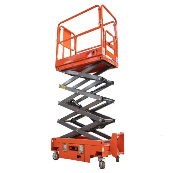 Factory Price Supplied 3m Hydraulic Mini Aerial Telescopic Portable Lifter Lift Platform 500kg — image 6