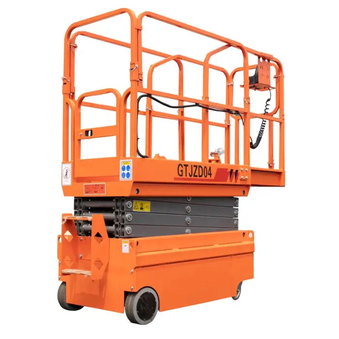 Self Propelled Electric Scissor Lift Platform Lifting Table Elevator — image 2