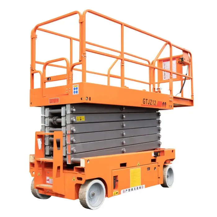 Self Propelled Electric Scissor Lift Platform Lifting Table Elevator — image 3