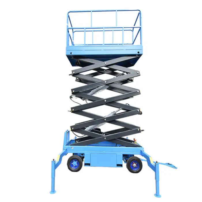 4m to 20m Hydraulic Electric Scissor Lift 6m 8m 10m 12m 14m Mobile Lifter Scaffolding Man Aerial Platform — image 5