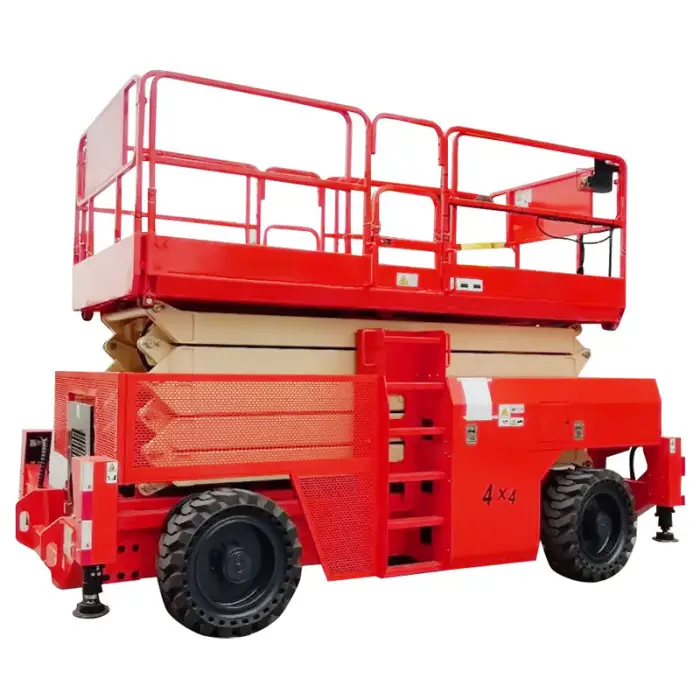 4~18m Nifty Haulotte Designed Aerial Man Lifting Platform Electric Hydraulic Scissor Lift — image 3