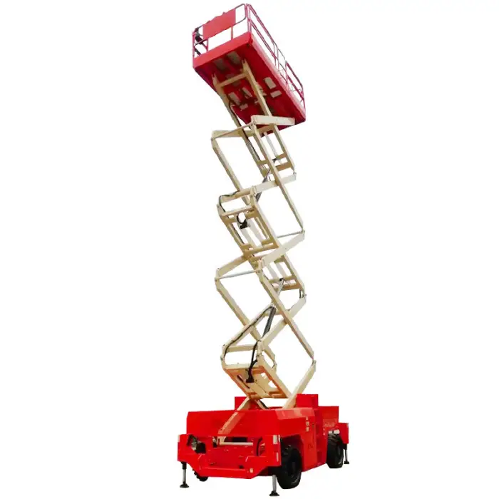 4~18m Nifty Haulotte Designed Aerial Man Lifting Platform Electric Hydraulic Scissor Lift — image 7
