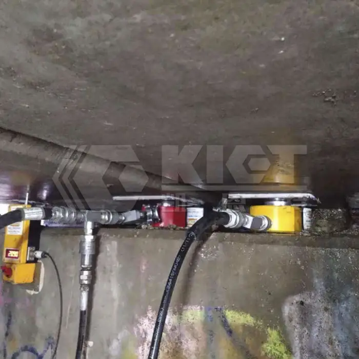 Steel Plant Turbine Cheap Price Mini Lifting Jacks RSM Series Hydraulic Flat Jack Cylinder — image 3
