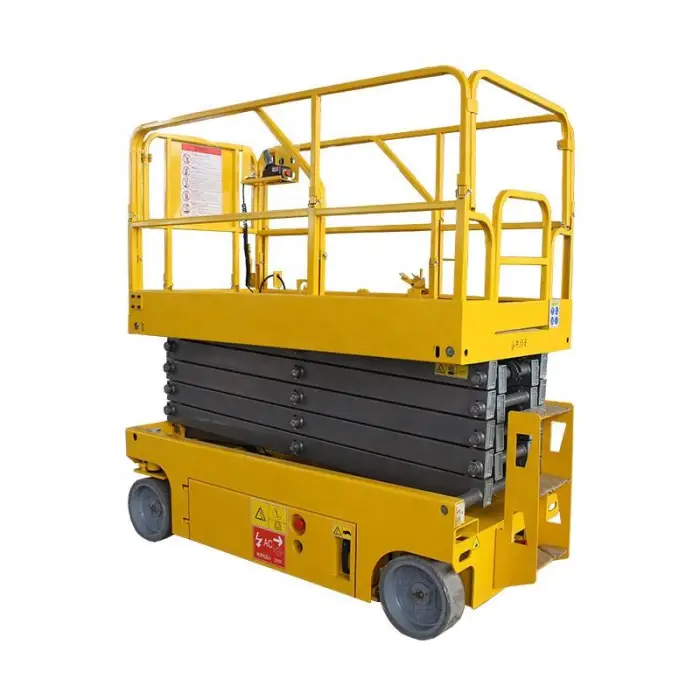8m 10m 14m 450kg Load Capacity Electric Lift Hydraulic Scissor Lift — image 2