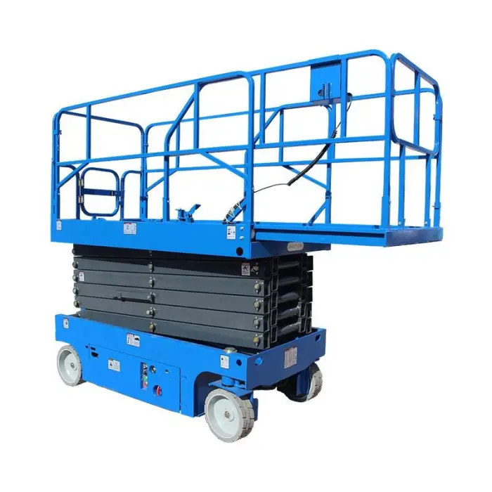 8m 10m 14m 450kg Load Capacity Electric Lift Hydraulic Scissor Lift — image 6