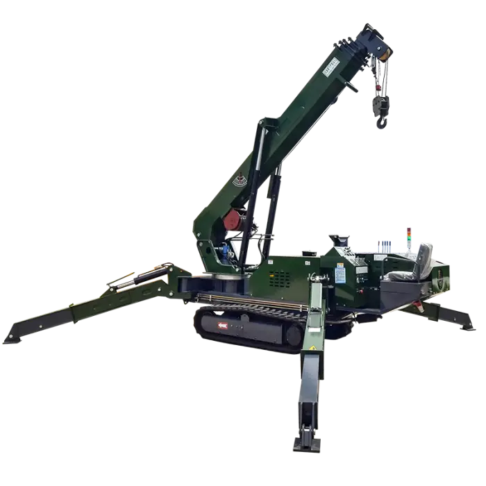 CE Approved 1ton -3ton Mini Crawler Crane Mobile Spider Crane for Narrow Space — image 5